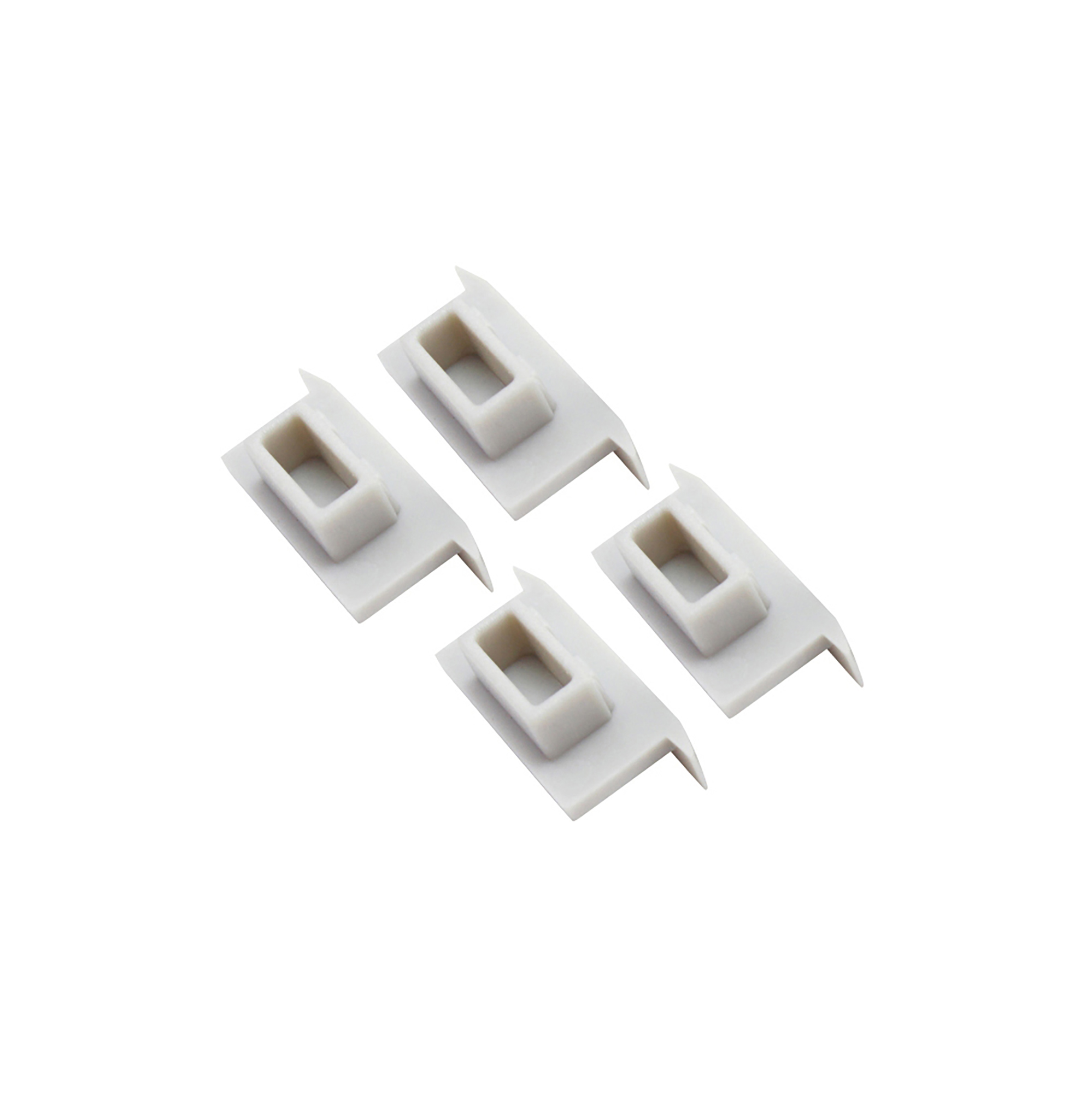 DA930103  Lin 2711F, (4 pcs) Endcap Without Hole For DA900030 28x11mm